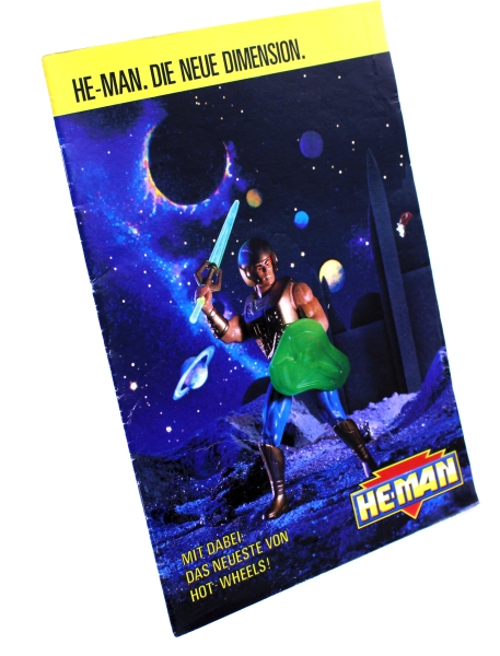 Masters of the Universe Werbeheft (1989): He-Man. Die neue Dimension. von Mattel